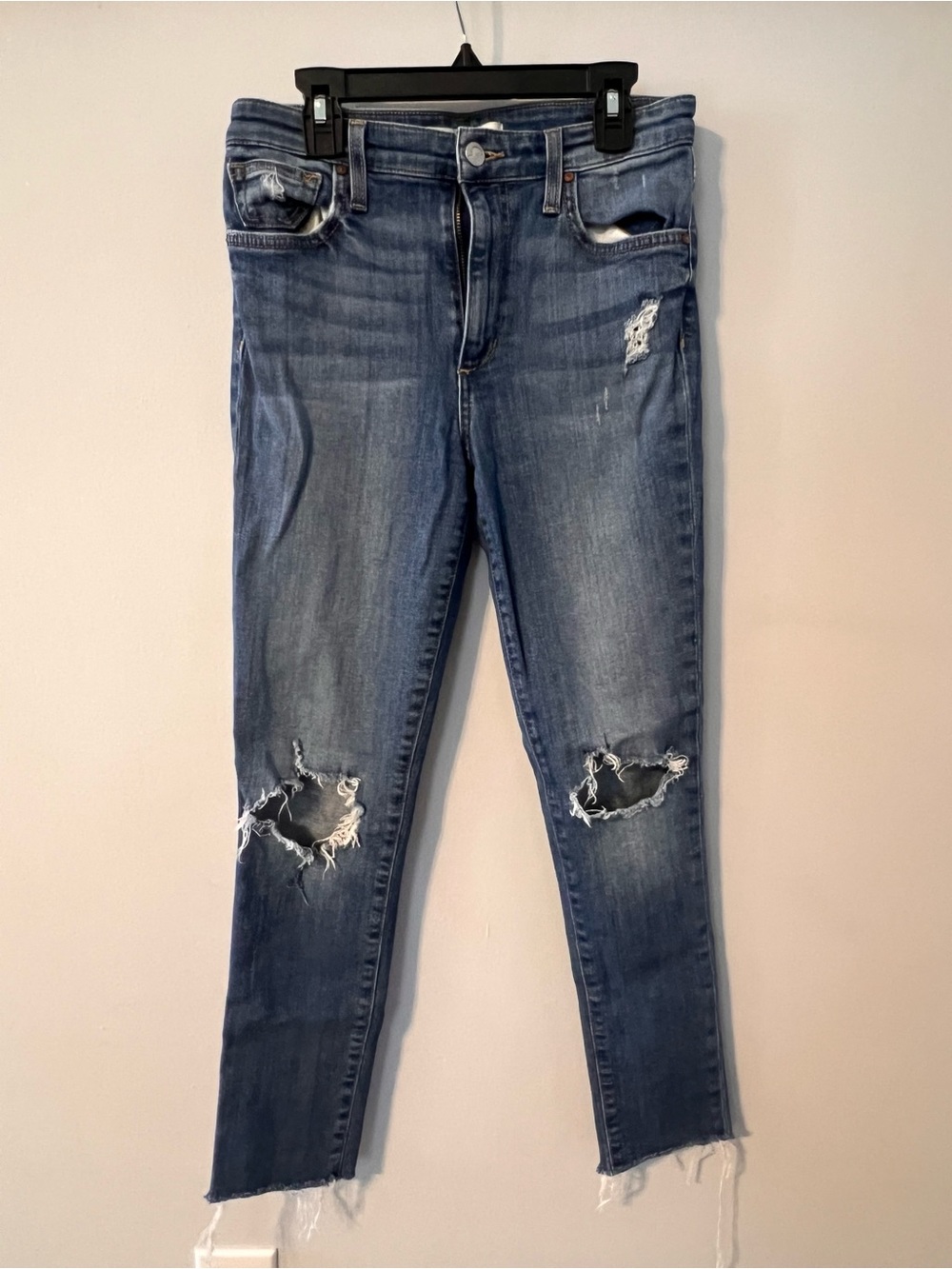 Joe’s Jeans Women's High Rise Skinny Ankle Distressed Jeans